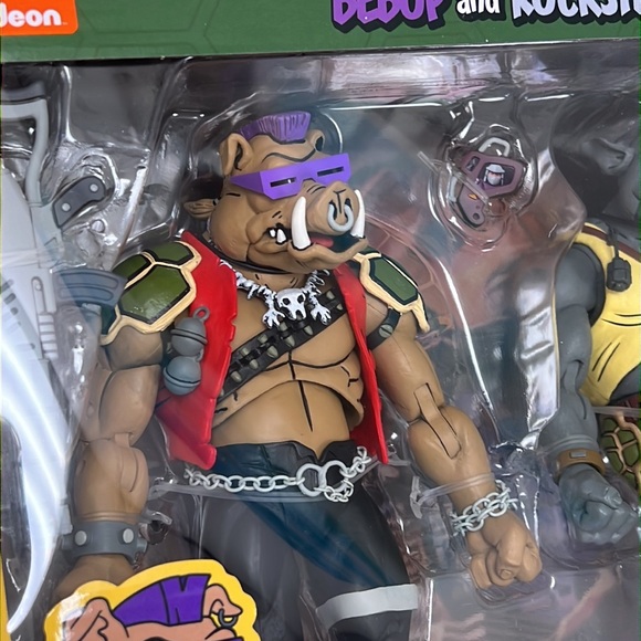 NIB - NECA Nickelodeon Teenage Mutant Ninja Turtle - Bebop and Rocksteady - Picture 8 of 11